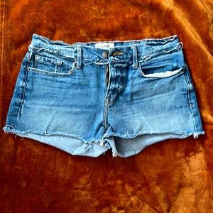Frame Denim Le cutoff shorts